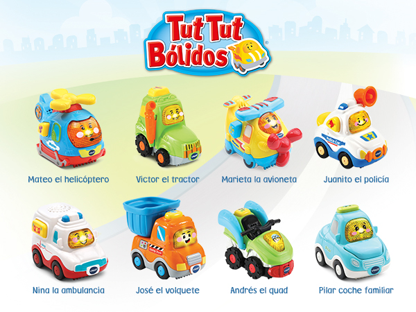 VTech Tut Tut Bolidos coleccion de playsets y vehiculos interactivos para dar rienda suelta a la imaginacion de los mas pequenos